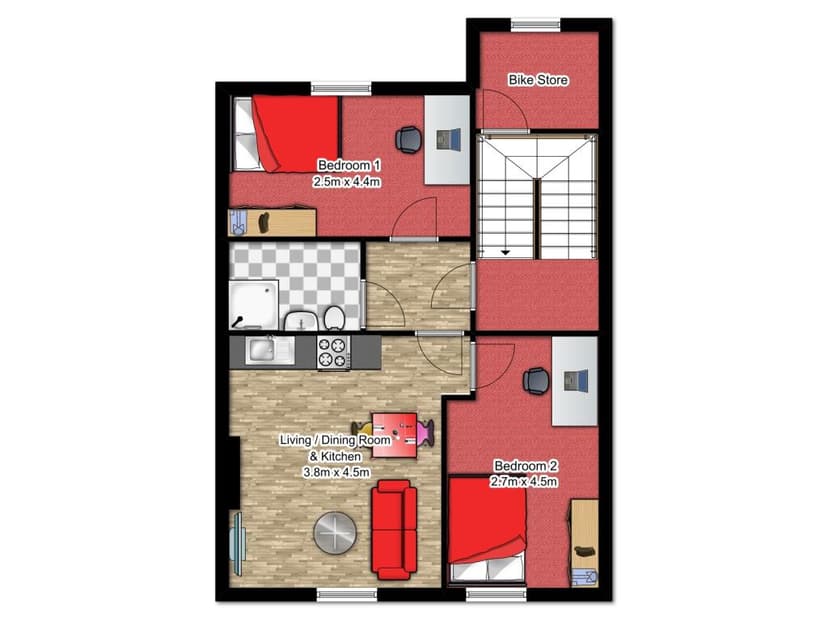Whiteladies Road (Flat 2) - Image 2